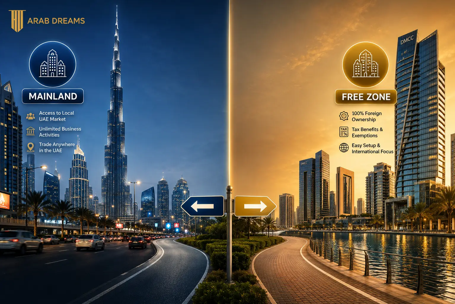 Free Zone vs Mainland? The 2026 Decision Guide Every UAE Entrepreneur Needs